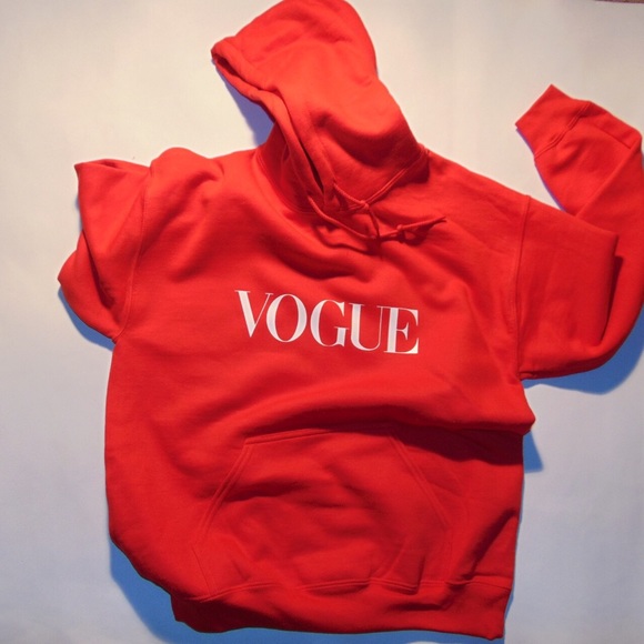 NWT Red vogue hoodie - Picture 2 of 4